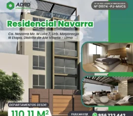 Edificio Multifamiliar Ate Vitarte